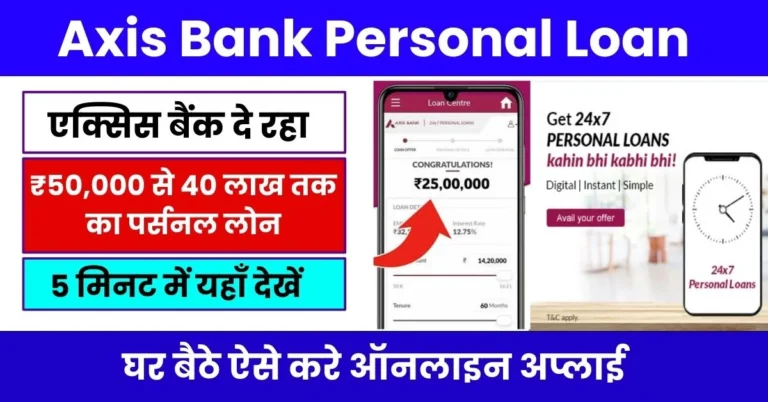 Axis Bank Personal Loan Apply Online