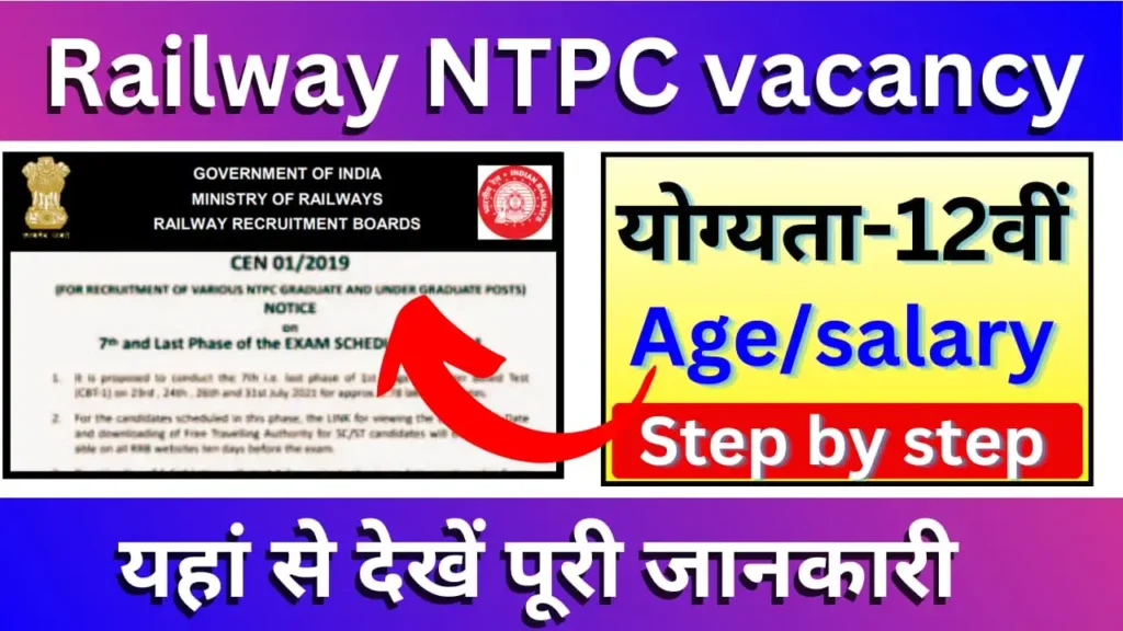 Railway NTPC Recruitment