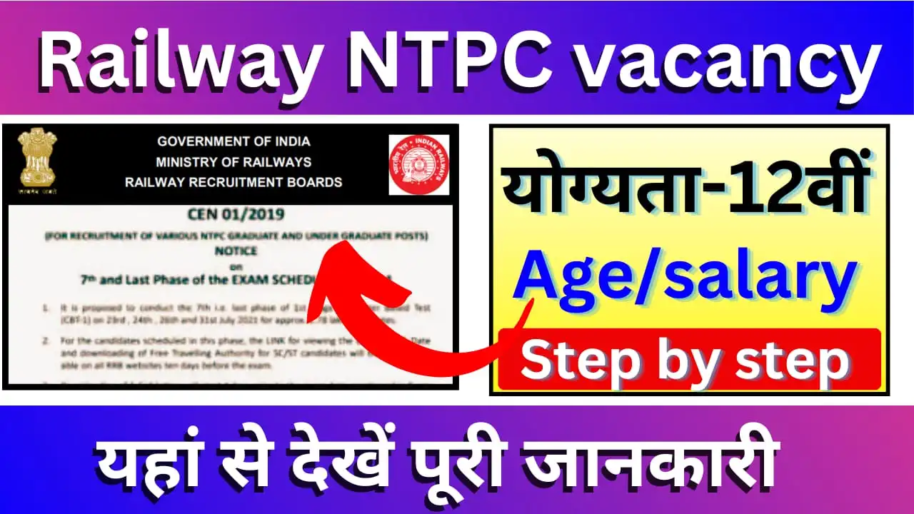 Railway NTPC Recruitment 2024 जल्द जारी होगा 200000 पदों के लिए