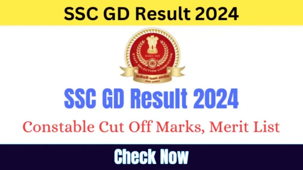 SSC GD Result 2024