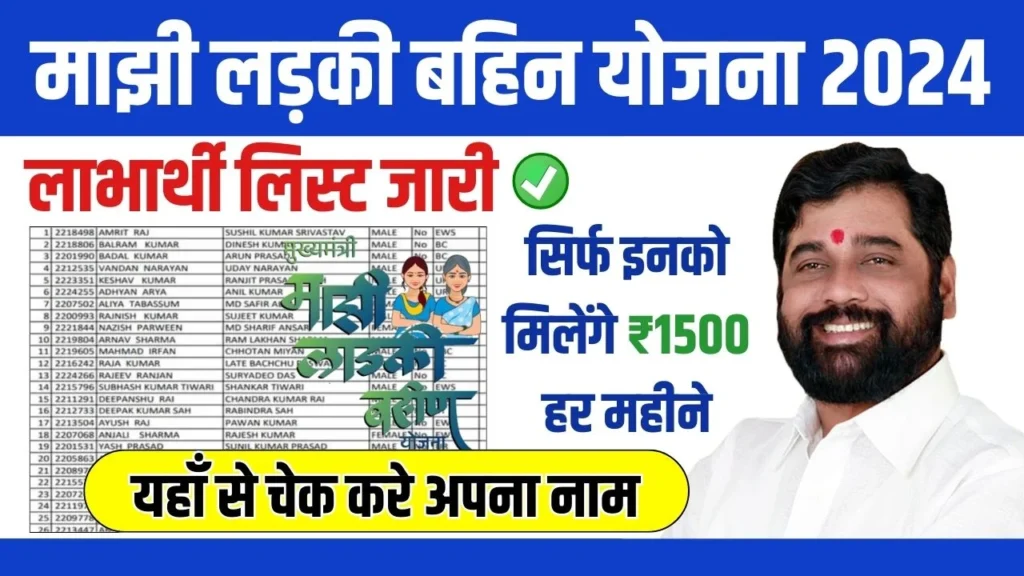 Majhi Ladki Bahin Yojana Beneficiary List