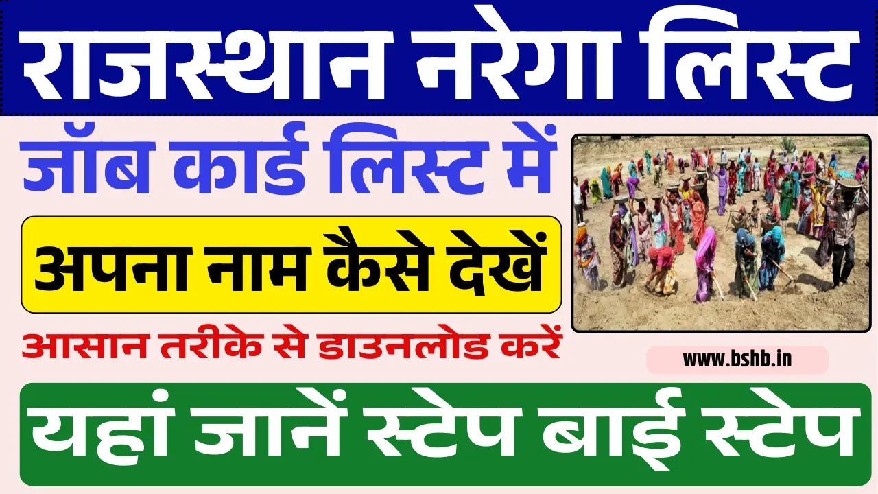 Rajasthan Nrega Suchi