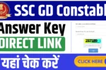 SSC GD Constable Answer Key