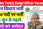 Bihar Forest Range Officer Vacancy