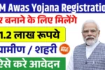 PM Awas Yojana Registration